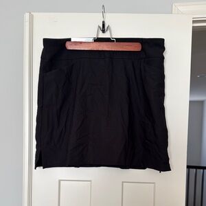 Athletic Black Women's Skort